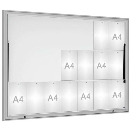 Vitrine murale grand format 21 A4