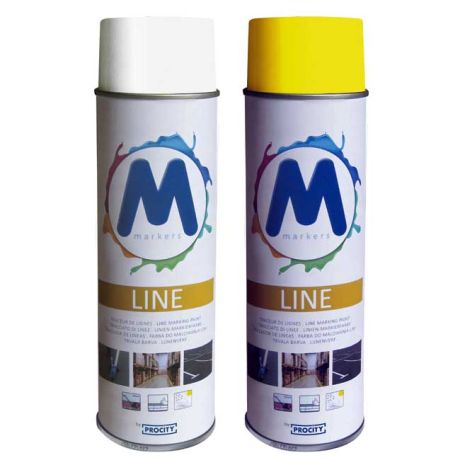 Aérosol de peinture pour traçage de ligne