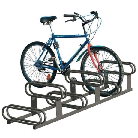 Rack à vélos 6 places décalées Procity