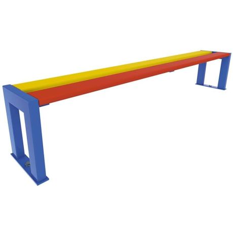 Banquette Récré maternelle multicolore