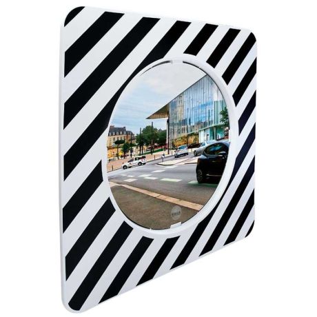 Miroir d'agglomérations rond réglementaire