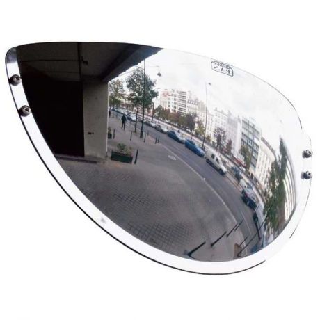 Miroir de sécurité Miroir de circulation Miroir Convexe Extérieur Avec  Support De Fixation Murale, Pour La Sécurité Des Magasins, La Surveillance  Des