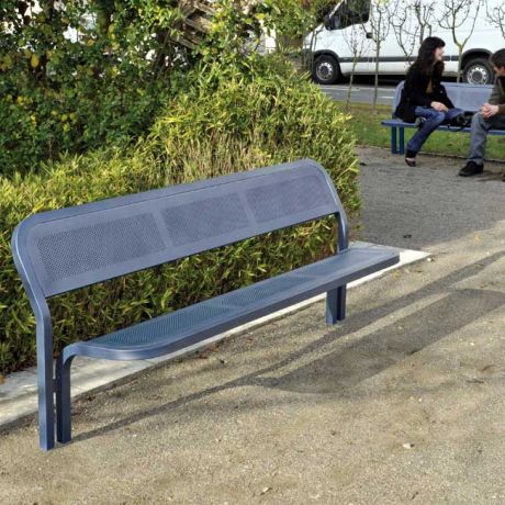 Banc public métal Virgile