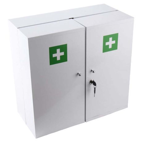 Armoire premiers secours & pharmacie pour 10 personnes