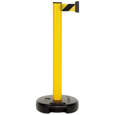 Poteau à sangle extérieur - Jaune