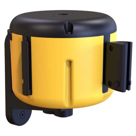 Dérouleur de sangle rétractable 6 m - Jaune