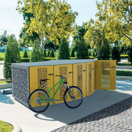 Box range-vélo extérieur Moduléo
