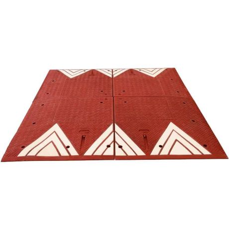 Coussin berlinois 4 éléments - Rouge