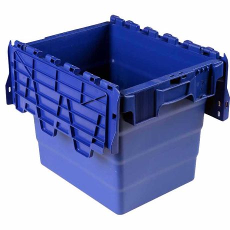 Bac navette industriel bleu - 27 litres