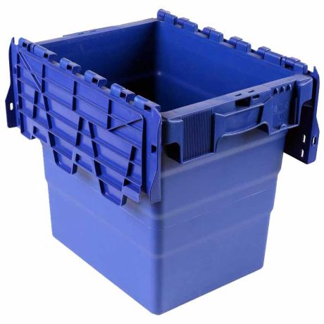 Bac navette industriel bleu - 32 litres