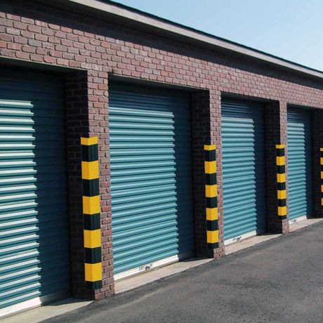 Protection d'angle caoutchouc noir-jaune Protection d'angle caoutchouc noir-jaune