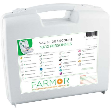 Trousse de secours FARMOR Multirisques 5 à 10 pers