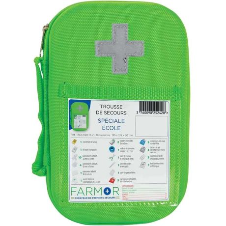 Trousse de secours spéciale sortie scolaire