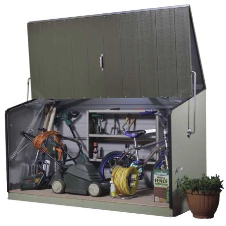 Coffre rangement extérieur - Vert Bi-colore