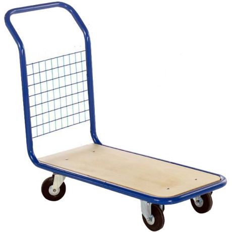 Chariot de manutention - Dossier grillagé