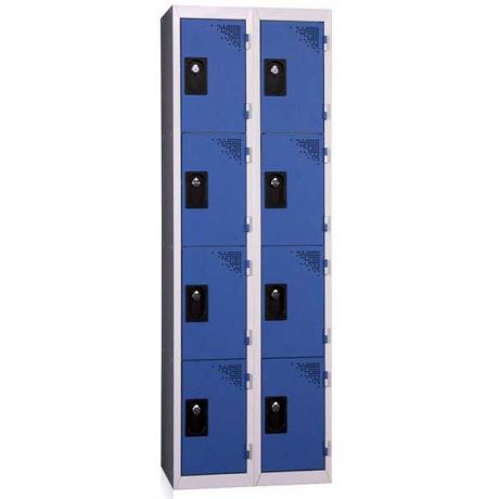 Vestiaire multicases - 4 cases/colonne - 2 colonnes