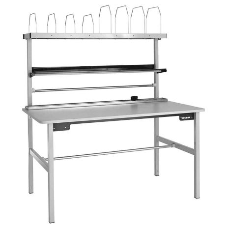 Table poste d'emballage