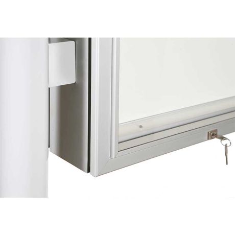 Vitrine Verso extérieure - Cadre en aluminium