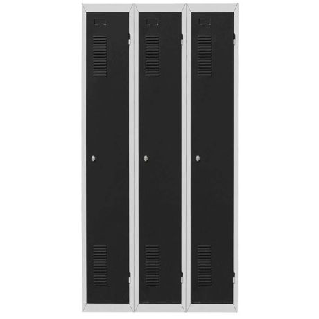 Casier vestiaire industrie propre : 1 case départ + 2 suivantes