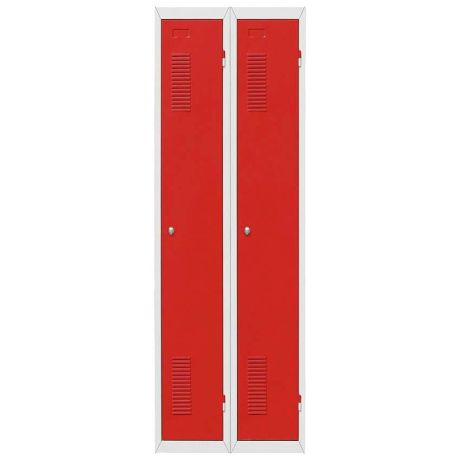 Vestiaire industrie propre - 1 case départ + 1 case suivante - Portes rouges