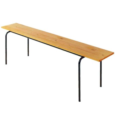 Banc collectivité empilable - L. 160 cm