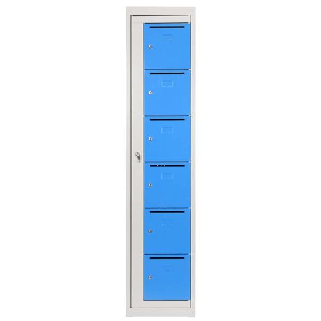 Armoire distribution courrier 6 cases