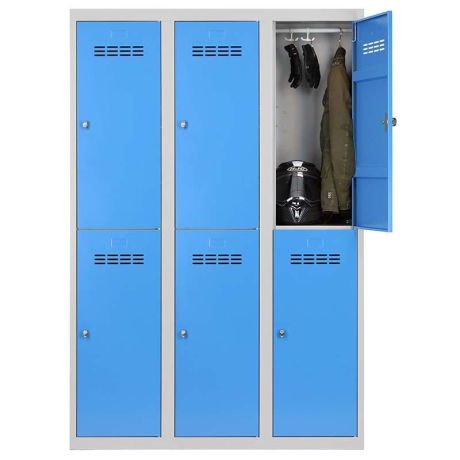 Vestiaire multi-cases 400 mm - 3 colonnes