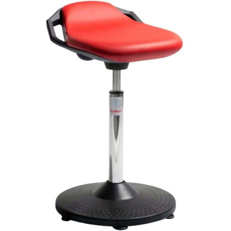 Siège assis-debout Space - Assise rouge