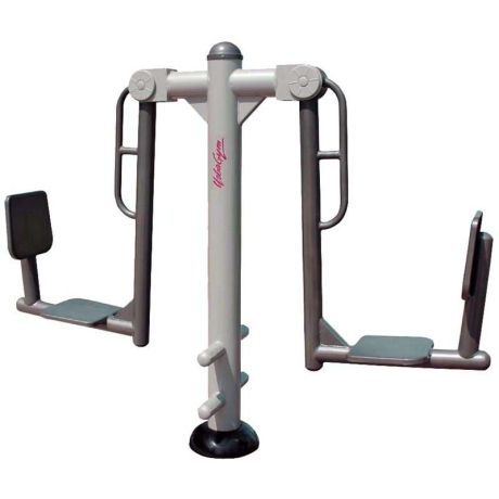 Appareil fitness extérieur - Etirement des jambes