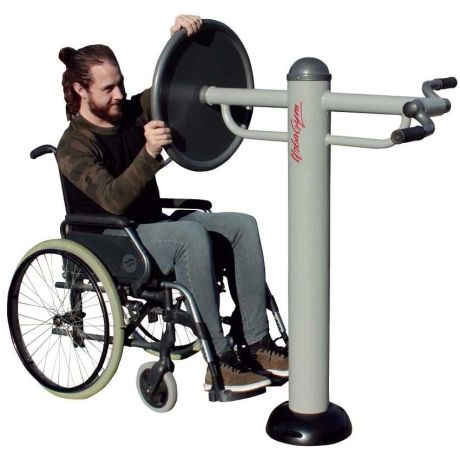 Module fitness PMR Disque et pédalier bras