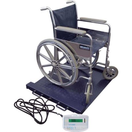 Plateforme de pesage fauteuil roulant