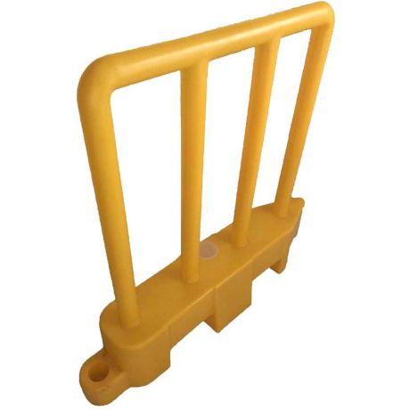 Barrière sécurité PEHD - Jaune