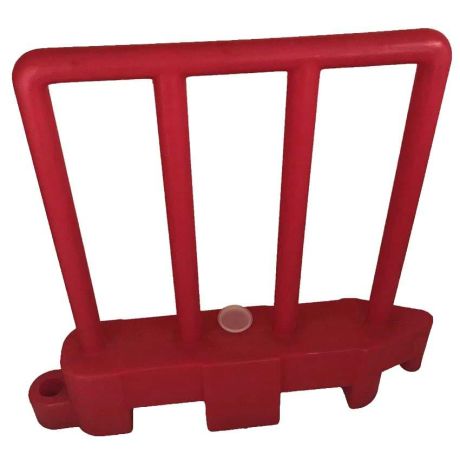 Barrière sécurité PEHD - Rouge