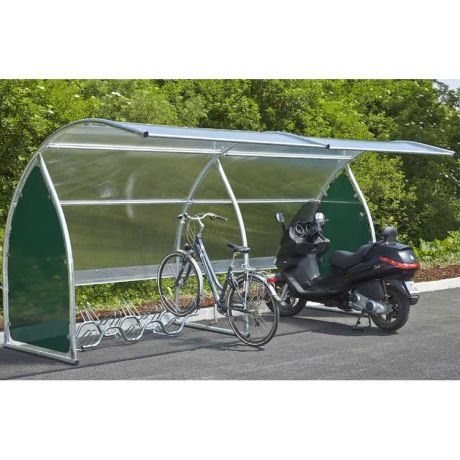 Abri vélos - module départ + 1 suivant