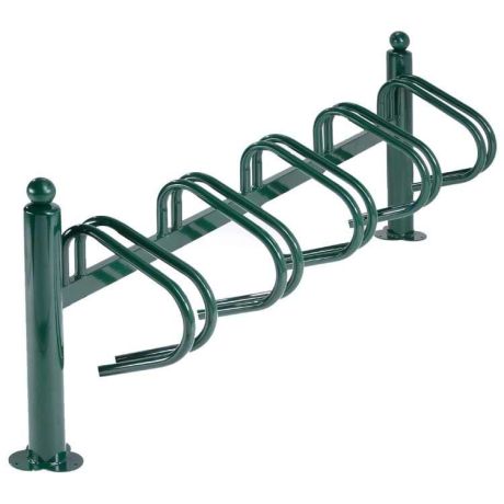 Range-vélo galvanisé 5 places - Supports cycles, abri à vélos