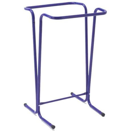 Support sac poubelle 110L - Bleu
