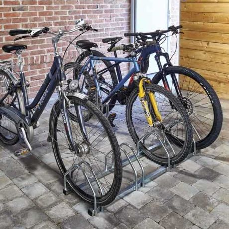 Râtelier 4 vélos multi-pneus