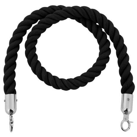 Cordon chanvre - Corde noir