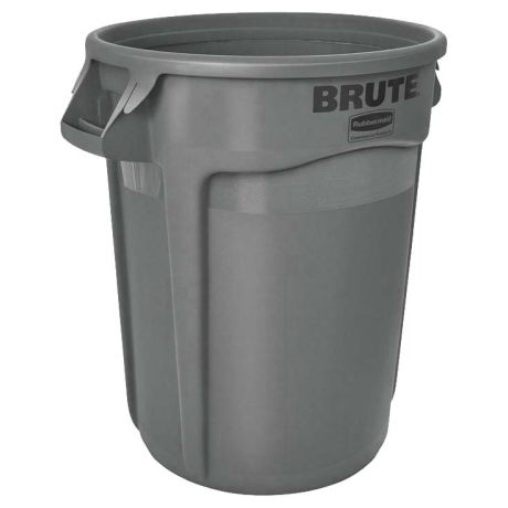 Collecteur BRUTE Rubbermaid 166L - Gris