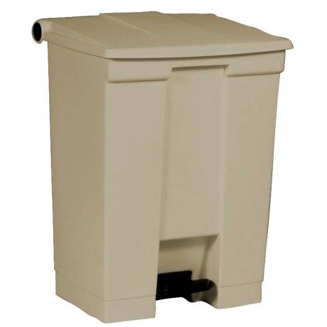 Collecteur Rubbermaid 68L - Beige