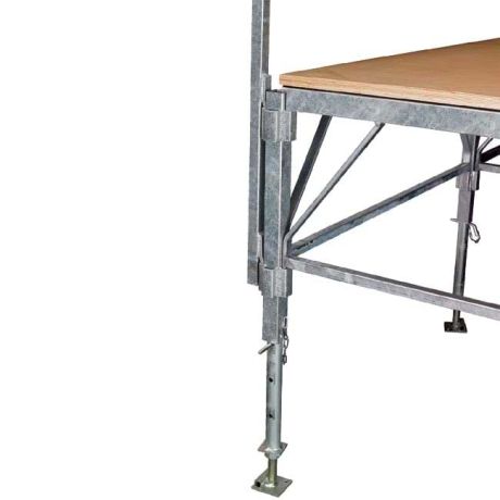 Piétement réglable en hauteur