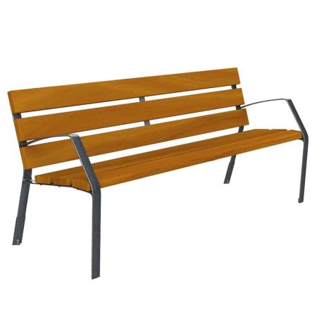 Banc bois et fonte Le Puy