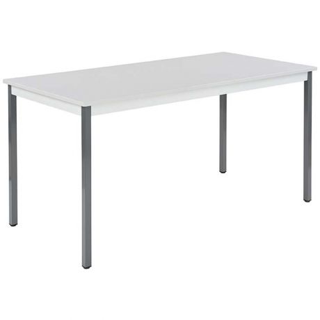 Table rectangulaire 70 x 60 cm plateau hêtre / pieds noirs - Tables  universelles