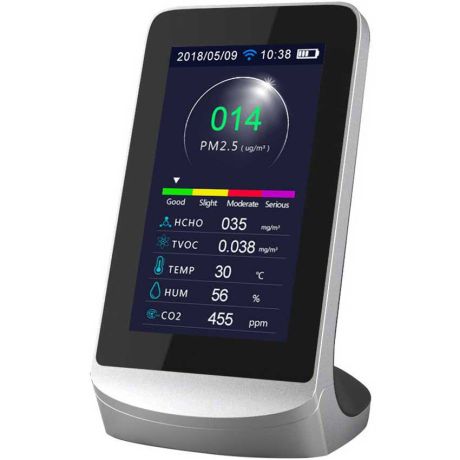 Moniteur de la qualité de l'air avec capteur PM2.5 et 3 fonctions