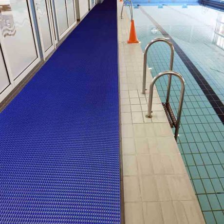 Caillebotis Akwadek Bleu pour piscine