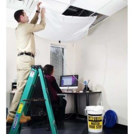 Déviateur fuite de toit avec seau 25L