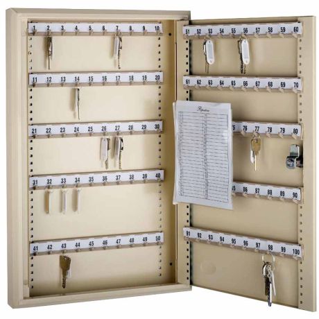Armoire à clés murale 1 porte - Modèle 100 clés