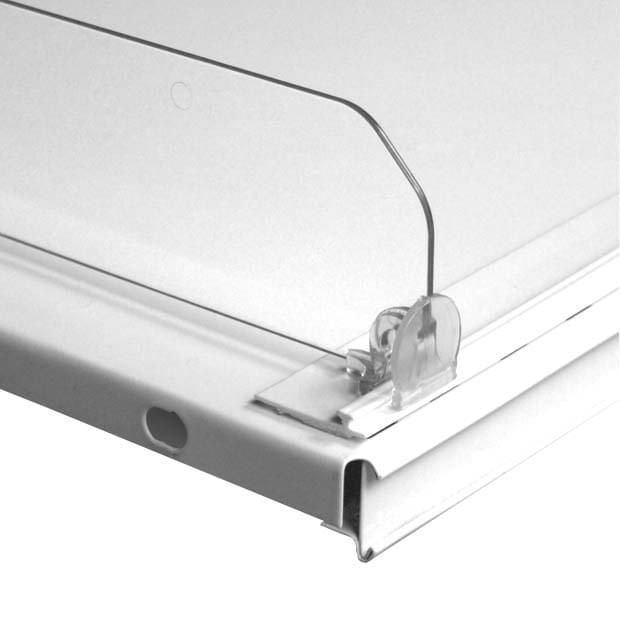 Sparateur Tablette Gondole Standard PET | Magequip Sparateur Tablette Gondole Standard PET | Magequip
