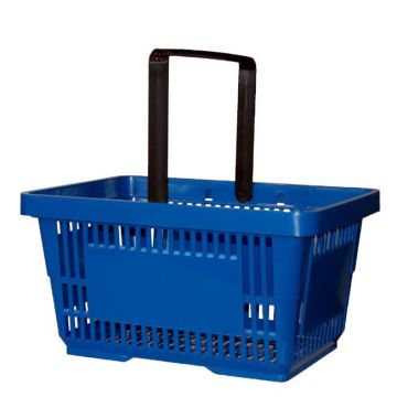Panier magasin 1 anse - Rouge