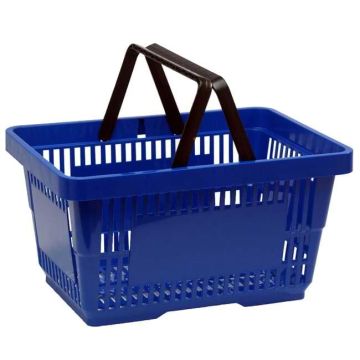 Panier libre-service - 2 anses - 22 L - Vert